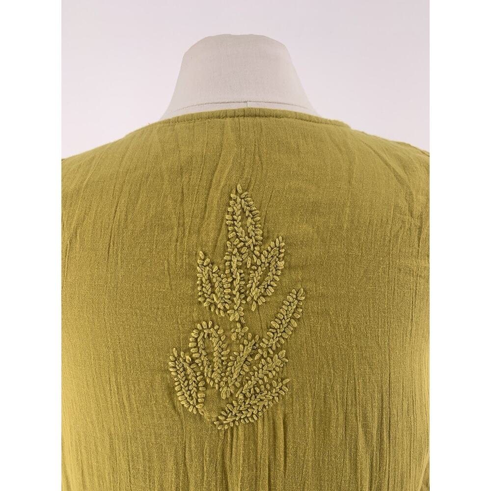 Talisman Athena Sleeveless Cotton Maxi Dress Size S Boho Hippie - Picture 5 of 10